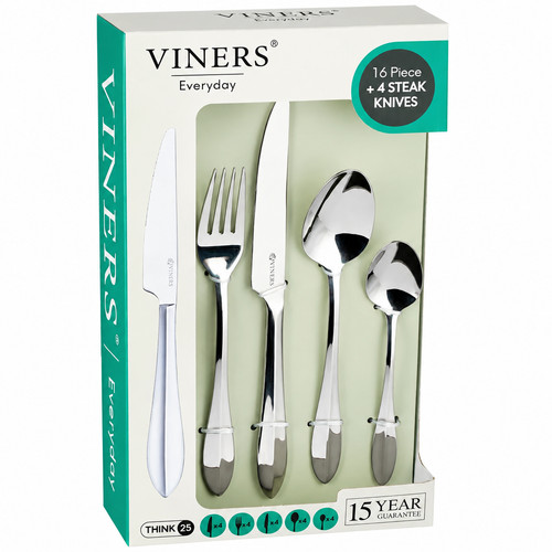 Viners piece cutlery set - piece,