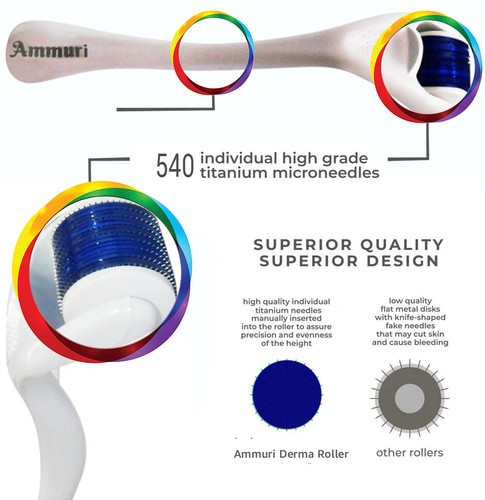 Derma roller titanium - roller,
