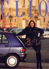 Renault Clio Elle brochure catalogue 02/1993 Switzerland in French