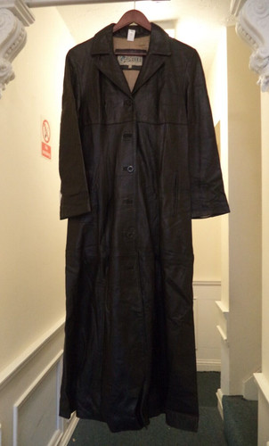 Vintage capelle black - black, leather