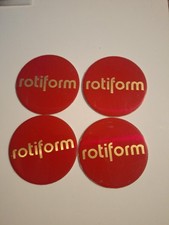 Rotiform Alloy Badges Set of 4