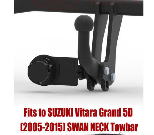 Swan neck tow bar for - neck,
