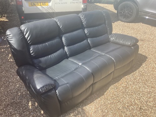 Roma recliner leather sofas - roma,