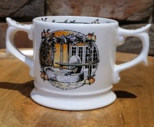 Wade Potteries Vintage Taunton Cider Mug, Home Place, 3 1/2 In. Good Condition