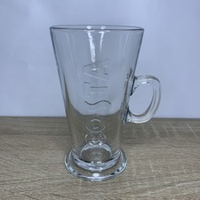 Costa Logo Latte Glass