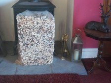 18 KG APPX QUALITY KINDLING FIREWOOD LOGS  WOODBURNER  FIREPIT FREE 24HR COURIER