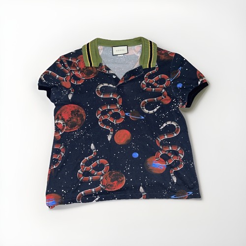 Gucci snake polo shirt - gucci,