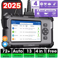 NEW! TOPDON AD500 PRO+ OBD2 EOBD Car Auto Diagnostic Scanner Tool ABS SRS TPMS