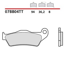 BREMBO FRONT BRAKE PADS KIT