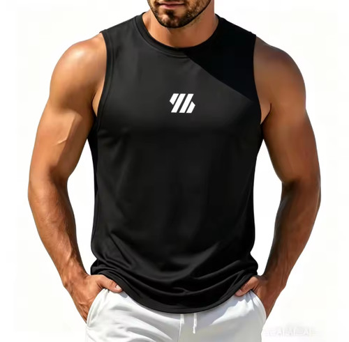 Men casual fitness tank top - fitness,