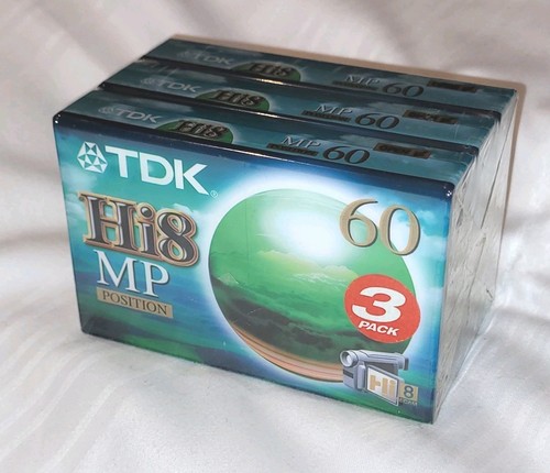 New pack tdk hi8 position - tdk,