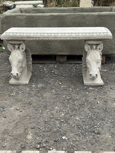 Garden bench cast stone - garden,