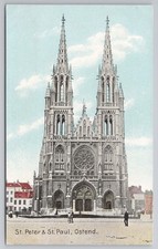 Belgium Postcard St Peter & St
