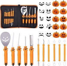 Pumpkin Carving Kit for Kids and Adults, Pumpkin Carving Stencils