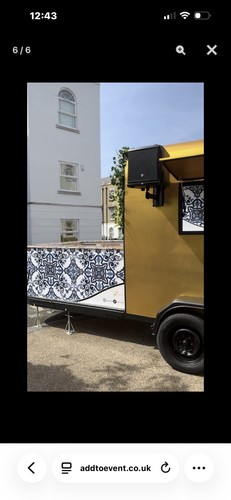 Rice horsebox catering trailer - rice,