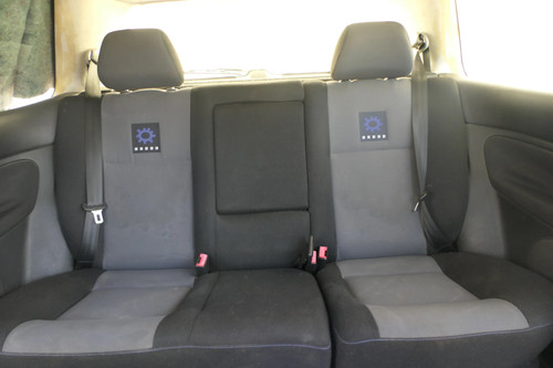 Golf sedan rear - 4, seat