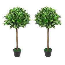 Artificial Laurel Bay Trees