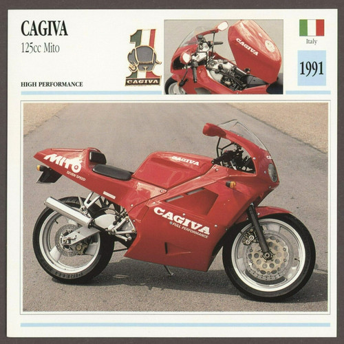 Cagiva 1991 125cc mito edito - 1991,