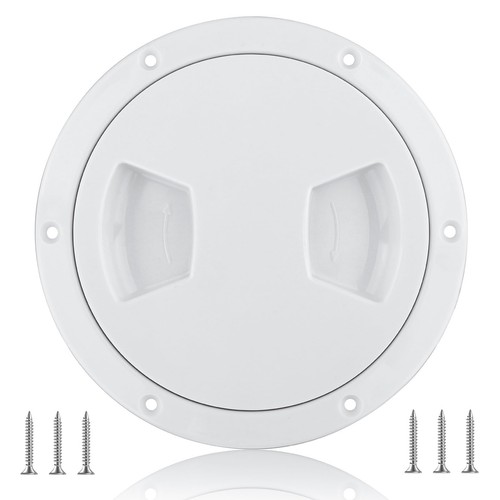 White circular inspection - 6",