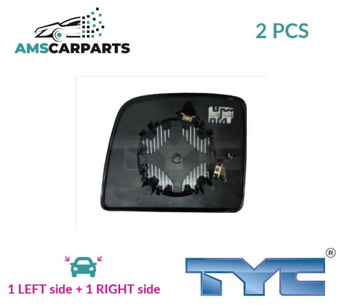 Rear view mirror glass pair - mirror,