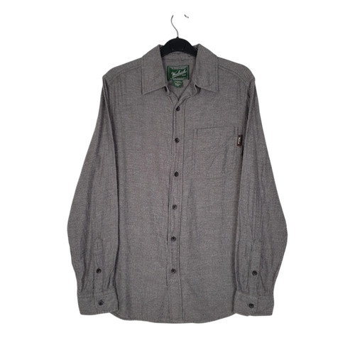 Woolrich grey shirt long - woolrich,