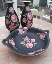 Crown Ducal vintage matt black