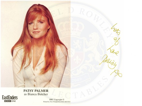 Patsy palmer hand - palmer, signed