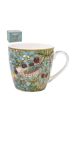 Ceramic breakfast mug - breakfast,