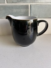 Denby jet black jug. VGC