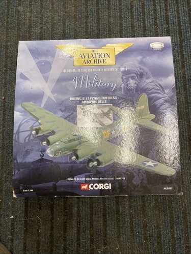 Corgi boeing flying - b-17,