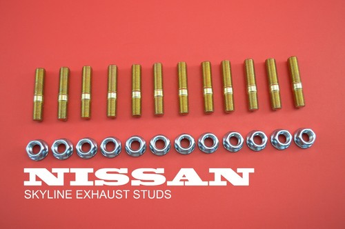 Skyline exhaust manifold stud - exhaust,