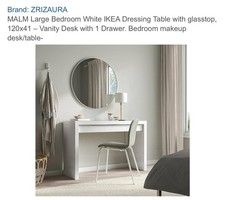 IKEA MALM Dressing Table - 120