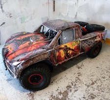 TRAXXAS UDR RC body wrap DECAL (does not include RC) "DOOM" - desert racer