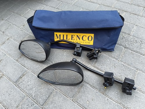 Milenco caravan towing mirrors - caravan,