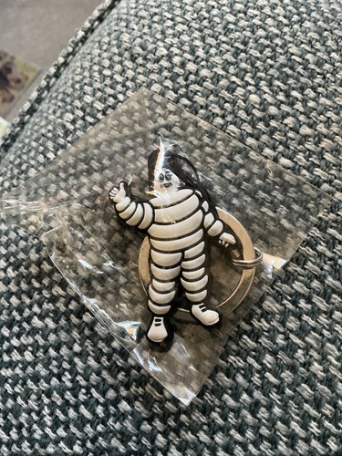 Vintage michelin man keyring - michelin,