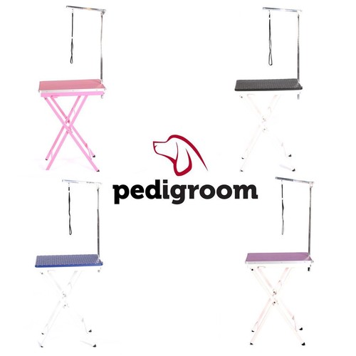 Dog grooming table - table, arm