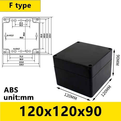 Waterproof junction box abs - box,