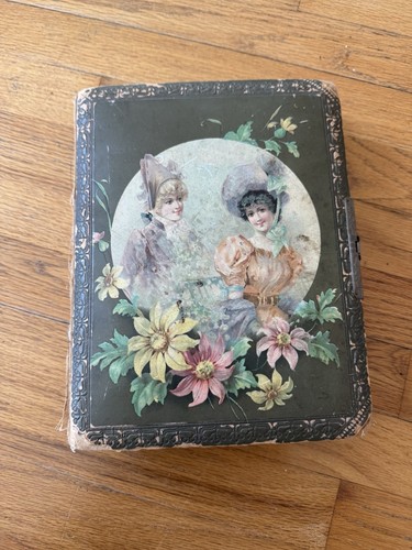 Victorian photo album - with, old