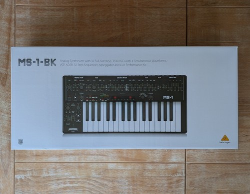 Behringer bk - behringer, ms-1-bk