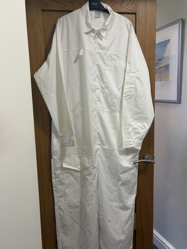 Alexandra white overalls size - alexandra,