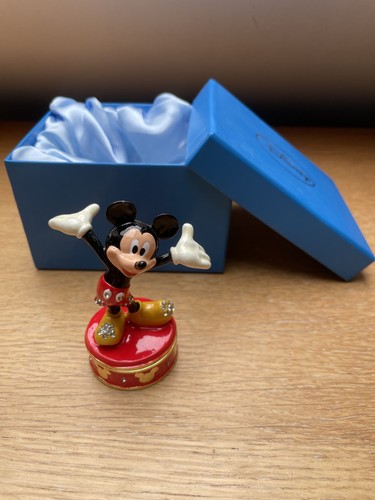Mickey mouse trinket box with - trinket,
