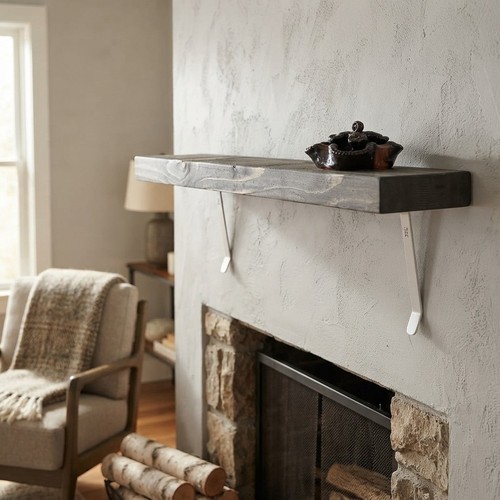 Stylish 80cm rustic radiator - 80cm,