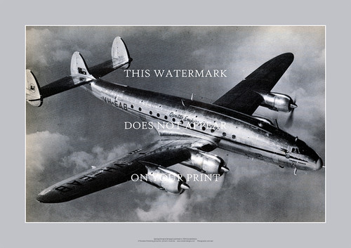 Qantas lockheed 749 - lockheed, l.749