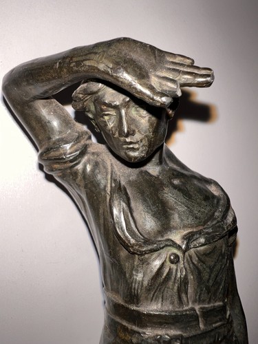 Miner bronze - bronze, figure