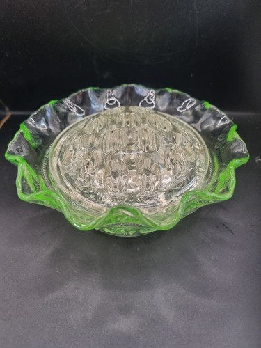 Vintage bagley green pressed - green,