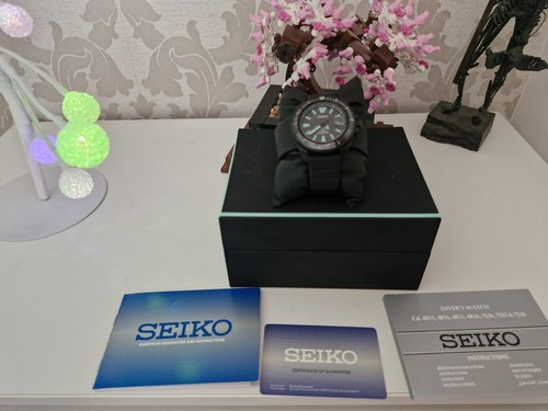 Seiko prospex black series - seiko,