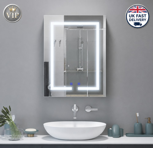 Bathroom mirror cabinet - mirror, with