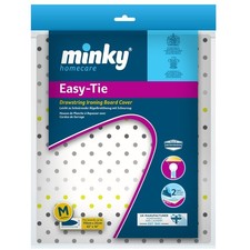 Minky Drawstring Easy Tie Ironing Board Cover | Choice of Size