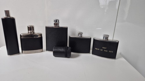 Vintage hip flask job lot - vintage,