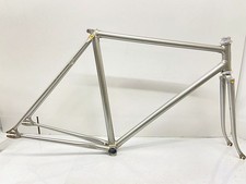 [Used] EIMEI NJS Fixie Frame Set Year unknown Chromoly Silver